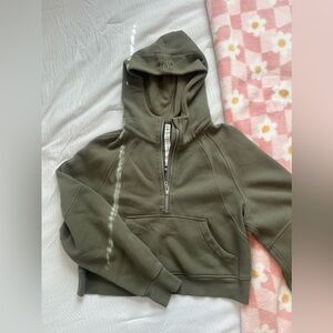 Lulu lemon Scuba over sized half zip